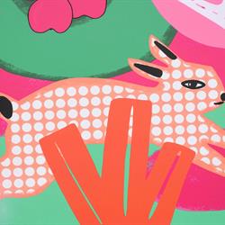 Partial Detail of Window to Our Worlds - Part 2